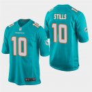 Miami Dolphins #10 Kenny Stills Aqua Stitched Game Jersey