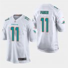 Miami Dolphins #11 DeVante Parker White Stitched Game Jersey