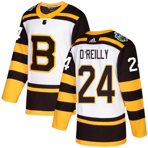 Men's Boston Bruins #24 Terry O'Reilly White 2019 Winter Classic Jersey