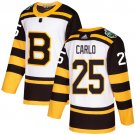 Men's Boston Bruins #25 Brandon Carlo White 2019 Winter Classic Jersey