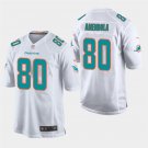 Miami Dolphins #80 Danny Amendola White Stitched Game Jersey