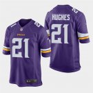 Minnesota Vikings #21 Mike Hughes Purple Stitched Game Jersey