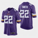 Minnesota Vikings #22 Harrison Smith Purple Stitched Game Jersey