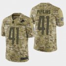 Men's Detroit Lions Lenzy Pipkins 2018 Salute To Service Camo Jersey