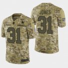 Men's Dallas Cowboys Byron Jones 2018 Salute To Service Camo Jersey