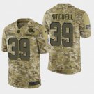 Men's Cleveland Browns Terrance Mitchell 2018 Salute To Service Camo Jersey