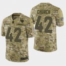 Men's Jacksonville Jaguars Barry Church 2018 Salute To Service Camo Jersey