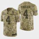 Men's Indianapolis Colts Adam Vinatieri 2018 Salute To Service Camo Jersey