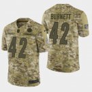 Men's Pittsburgh Steelers Morgan Burnett 2018 Salute To Service Camo Jersey