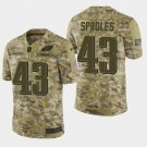 Men's Philadelphia Eagles Darren Sproles 2018 Salute To Service Camo Jersey