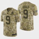 Men's San Francisco 49Ers Robbie Gould 2018 Salute To Service Camo Jersey