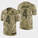 Men's Arizona Cardinals #4 Phil Dawson 2018 Salute To Service Camo Jersey