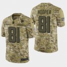 Men's Atlanta Falcons #81 Austin Hooper 2018 Salute To Service Camo Jersey