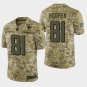 Men's Atlanta Falcons #81 Austin Hooper 2018 Salute To Service Camo Jersey