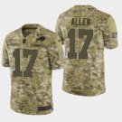 Men's Buffalo Bills #17 Josh Allen 2018 Salute To Service Camo Jersey
