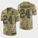 Men's Carolina Panthers #24 James Bradberry 2018 Salute To Service Camo Jersey