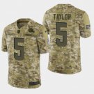 Men's Cleveland Browns #5 Tyrod Taylor 2018 Salute To Service Camo Jersey