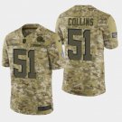 Men's Cleveland Browns #51 Jamie Collins 2018 Salute To Service Camo Jersey