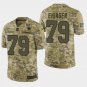 Men's Dallas Cowboys #79 Parker Ehinger 2018 Salute To Service Camo Jersey