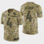 Men's Denver Broncos #4 Case Keenum 2018 Salute To Service Camo Jersey