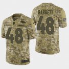 Men's Denver Broncos #48 Shaquil Barrett 2018 Salute To Service Camo Jersey