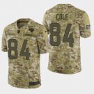 Men's Jacksonville Jaguars #84 Keelan Cole 2018 Salute To Service Camo Jersey