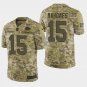 Men's Kansas City Chiefs #15 Patrick Mahomes II 2018 Salute To Service Camo Jersey
