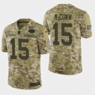 Men's New York Jets #15 Josh McCown 2018 Salute To Service Camo Jersey