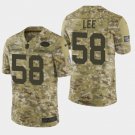 Men's New York Jets #58 Darron Lee 2018 Salute To Service Camo Jersey