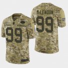 Men's New York Jets #99 Steve McLendon 2018 Salute To Service Camo Jersey