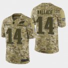 Men's Philadelphia Eagles #14 Mike Wallace 2018 Salute To Service Camo Jersey