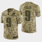 Men's Philadelphia Eagles #9 Nick Foles 2018 Salute To Service Camo Jersey