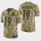 Men's Pittsburgh Steelers #19 Juju Smith-Schuster 2018 Salute To Service Camo Jersey
