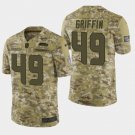 Men's Seattle Seahawks #49 Shaquem Griffin 2018 Salute To Service Camo Jersey
