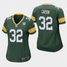 Women's Packers Tra Carson Green Game Stitched Jersey