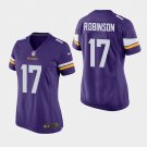 Women's Vikings Aldrick Robinson Purple Game Stitched Jersey