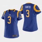 Women's Rams Cairo Santos Royal Game Stitched Jersey