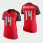 Women's Buccaneers Ryan Fitzpatrick Red Game Stitched Jersey