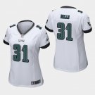Women's Eagles Jalen Mills White Game Stitched Jersey