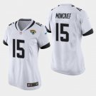 Women's Jaguars Donte Moncrief White Game Stitched Jersey