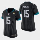 Women's Jaguars Donte Moncrief Black Game Stitched Jersey