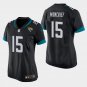 Women's Jaguars Donte Moncrief Black Game Stitched Jersey