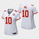 Women's Chiefs Tyreek Hill White Game Stitched Jersey
