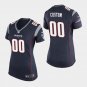 Women's Patriots Custom Name and Number Navy Game Stitched Jersey