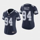 Women's Cowboys Charles Haley Navy Game Retired Player Stitched Jersey