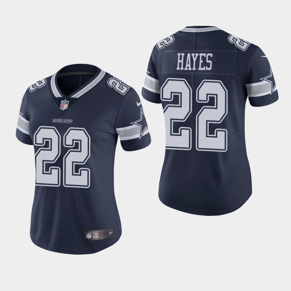 Women's Cowboys Bob Hayes Navy Game Retired Player Stitched Jersey