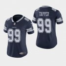 Women's Cowboys Charles Tapper Navy Game Stitched Jersey