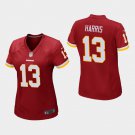 Women's Redskins Maurice Harris Burgundy Game Stitched Jersey