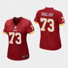Women's Redskins Chase Roullier Burgundy Game Stitched Jersey