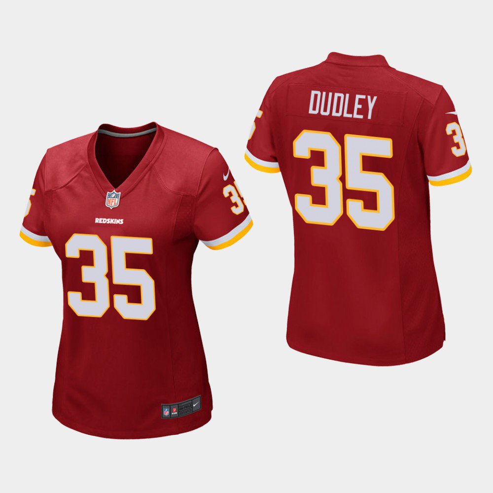 Women's Redskins Bill Dudley Burgundy Game Retired Player Stitched Jersey